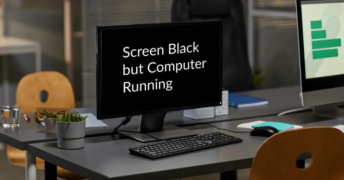 black screen vs no signal vs powered off monitor comparison