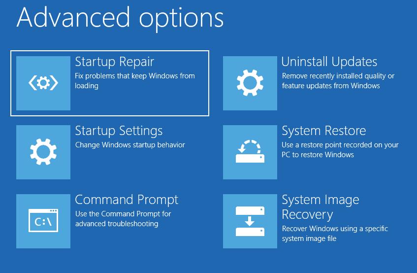 using safe mode to fix black screen problems